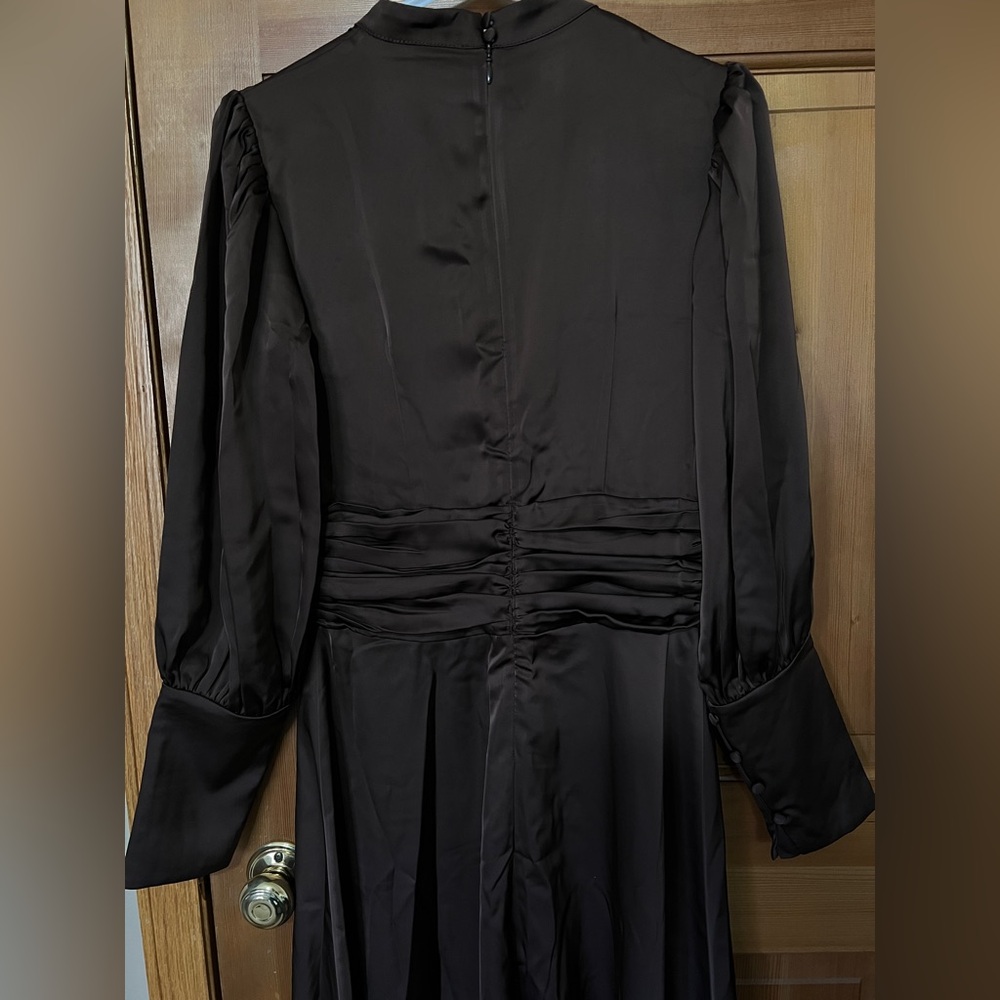 NWT Veiled Collection Satin Maxi Dress - Modest - Picture 8 of 9